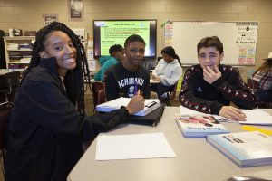 students in classroom