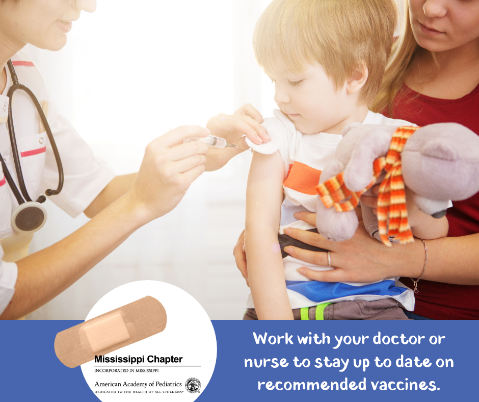 Immunization Graphics for Schools and Districts Mississippi
