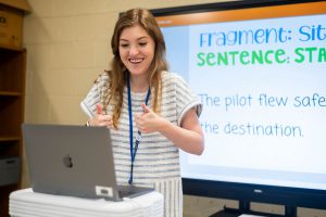 Teacher, digital learning